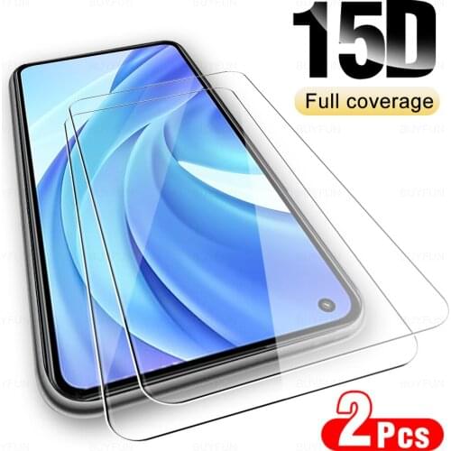 2Pcs Tempered Glass For Xiaomi Mi 11 Lite Screen Protector For Xiamoi 11Lite 5G 11i Mi11 10 10T Lite 10T Pro Protect Film Cover