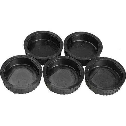 5 Rear Lens Caps for All Nikon AF AF-S DSLR SLR Cameras LF-4 Lenses High-Impact Plastic Cap Dustproof