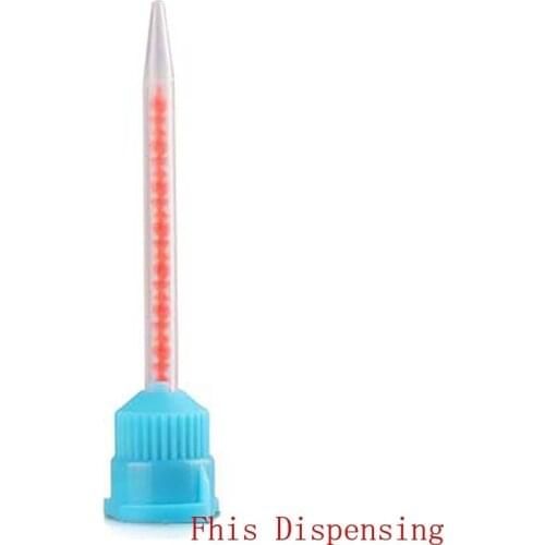 Pack of 500 Nozzle Mixing Nozzle Applicator 10:1 Ratios AB Glue Mixed Tub Epoxy Adhesive Gun Dispenser Static Mixing