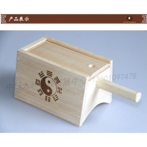 The Wood Joint moxibustion box Wooden Moxibustion box Heightening Wood Moxa box Suitable for knee