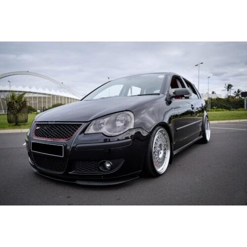 OEM Compatible with VW Polo 9N 9 N3 MK4 front bumper CUPRA R Euro Spoiler Lip Valance Splitter 3 PİECE LİP