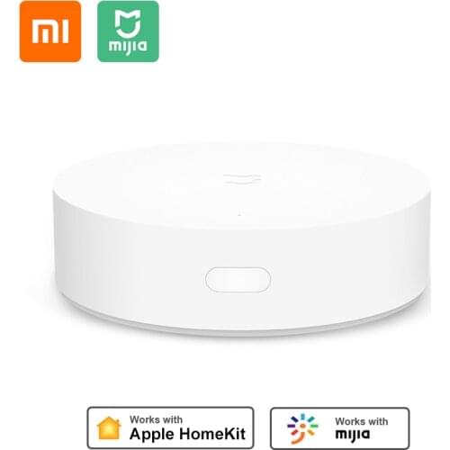 Xiaomi MIJIA Multi-mode Gateway Hub ZigBee 3.0 WiFi Mesh Bluetooth-Compatible with HomeKit Smart Home Remote Control Center