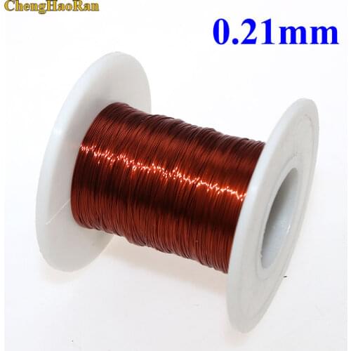 ChengHaoRan 0.21 mm 50m 100m QZ-2-130 New Polyurethane Enameled Wire Copper wire
