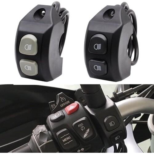 Handle Switch Controller Handle Button Button for BMW F750GS F850GS R1250GS R1200GS ADV LED Fog Light Intercom Windshield Lift