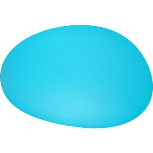 Solar Lights Outdoor, Glow Cobble Stone Shape Solar Garden Lights Waterproof Color Changing Landscape Lights with Remote Control