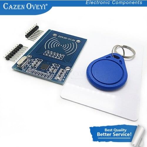1pcs/lot MFRC-522 RC522 RFID RF IC card sensor module to send S50 Fudan card, keychain for In Stock