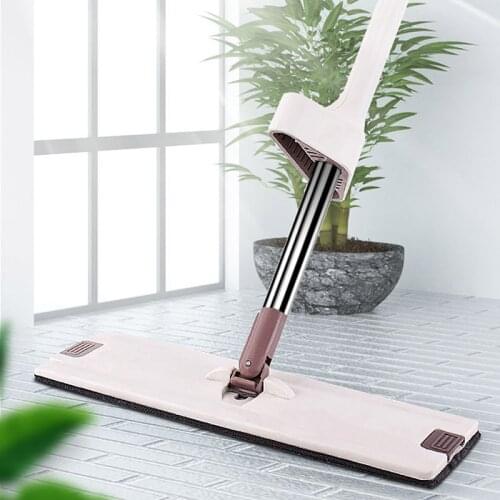 YOREDE Lazy Free Hand Wring Mop For Wash Floors Magic Home Cleaning Tools Floor Cleaning Flat Mop Home Bathroom Accessories Sets