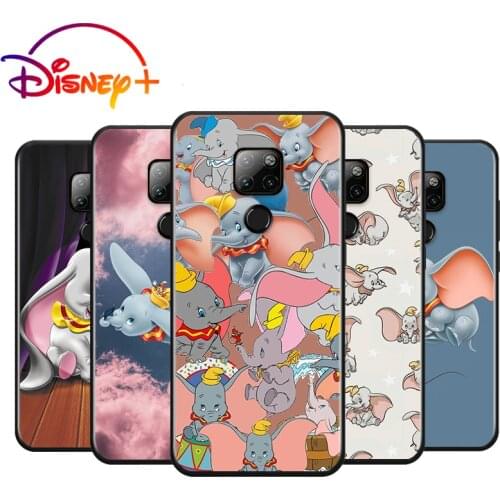 Disney Dumbo For Huawei Nova 5i P Smart 2021 2020 Z S Plus Mate 40 RS 30 20 10 Pro Lite 2019 2018 Phone Case