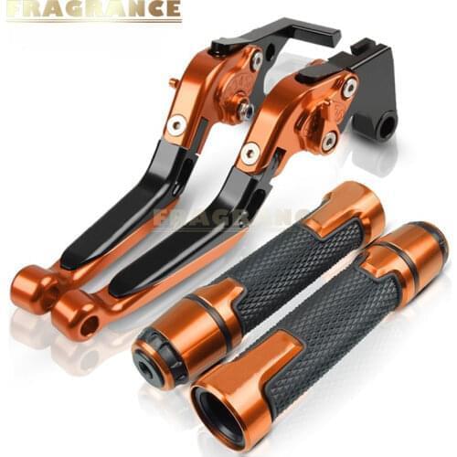 For KTM Super Adventure 1290 S/T/R FS450 Motorcycle Accessories Brake Handle Adjustable Brake Clutch Levers Handbar End Grips