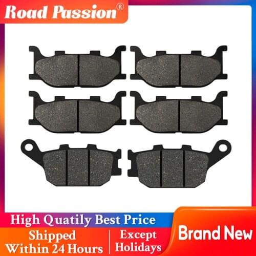 Road Passion Motorcycle Front and Rear Brake Pads For YAMAHA FZ6R XJ6-N Diversion 600 XJ6-F XJ6-S XJ6-SP FA199 FA174