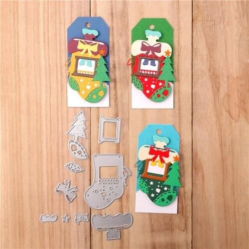 YaMinSanNiO Chimney Socks Metal Cutting Dies New 2019 for Card Making Dies Scrapbooking Album Embossing Paper Craft Die Cut