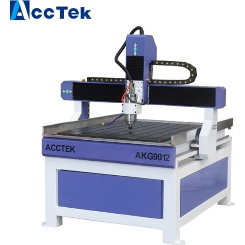 Hot sale cnc router AKG9012 ball screw transmission engraving machine mini cnc machine