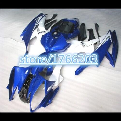 Injection ABS Fairing For YZFR6 2006 2007 blue white 06-07 R6 YZF YZF-R6 06 07 ABS YZF R6 Fairing Set Plastic Kit 19 Ning