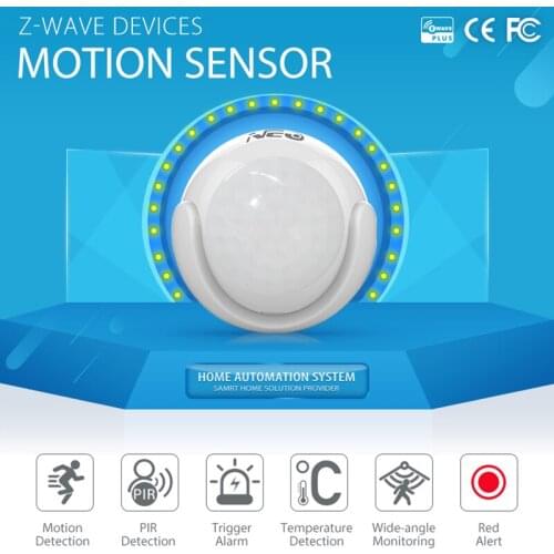 PIR Human Infrared Sensor Z-Wave Series NAS-PD01Z compatible with 300 series and 500 series enhanced security smart home tools