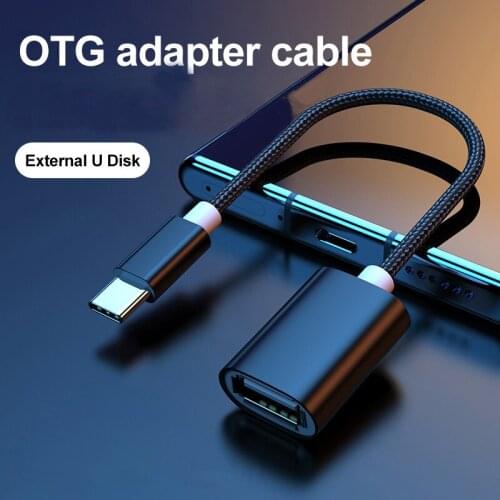 USB C to USB OTG Cable Adapter Type-C Male to USB 3.0 Female OTG Adapter For Laptops Mobile Phones Smart Phones Cable Extender