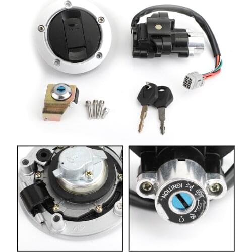 Artudatech Ignition Switch Fuel Gas Cap Lock Keys For Suzuki GSF 650 1200 1250 Bandit
