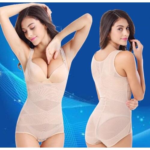 Corset Building Shaper Women Sexy Body Corrector Slimming Waist Lift Bras Bodysuits Control Tummy