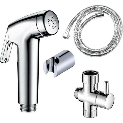 Bidet Toilet Sprayer Set Multi-functional Plastic Toilet Cleaning Rinser Pet Small Shower For Bathroom Hand Sprayer Shower