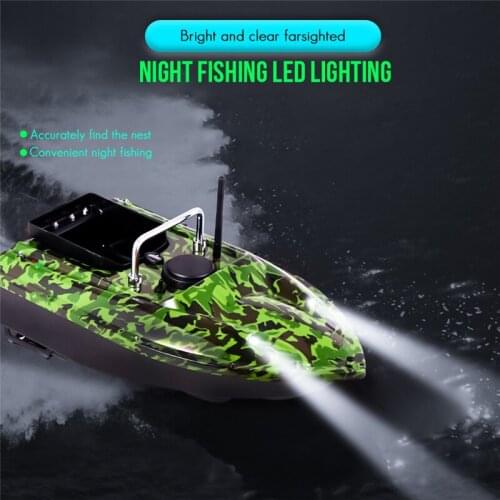 NEW 500M RC Distance Remote Control Fishing Bait Boat Speed Boat Fish Finder Ship Boat With US/UK/AU/EU Charger Fishing Tools