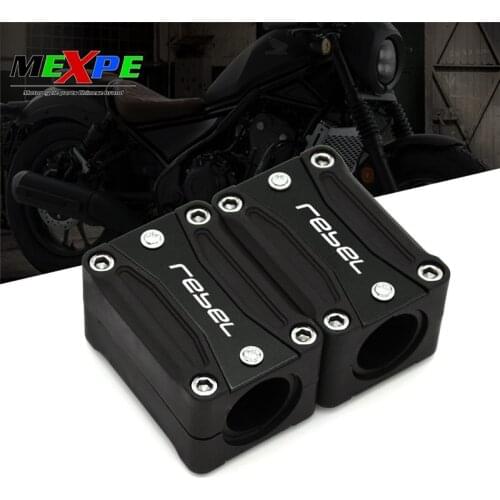 Applicable to Honda Motorcycle Rebel CM300 Wing CM500 Installed on the bumper Floor protection glue Rebel 2020 2021 2022