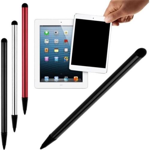 2Pcs Mobile Phone Strong Compatibility Touch Screen Stylus Ballpoint Metal Handwriting Pen Suitable For Mobile phone