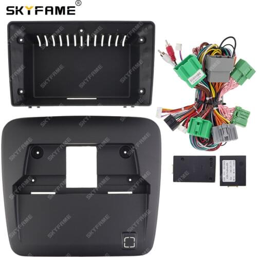 SKYFAME Car Frame Cable Canbus For VOLVO S40 C30 C70 2006-2012 Android Big Screen Dask Kit Fascia Frame Line