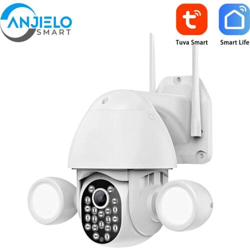 Tuya Smart Camera Security Surveillance Wifi 3MP HD Camera With Night Vision Automatic Track Waterproof for Home Office