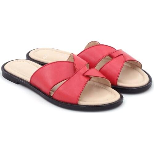 Women Slipper Genuine Leather High Quality Made in Turkey