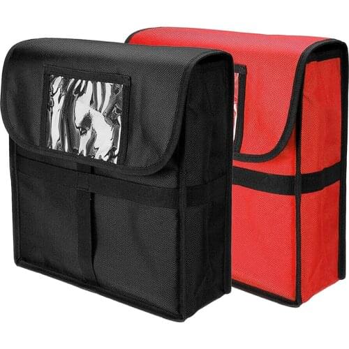 11 Inch Pizza Delivery Bag Pizza Insulated Bag Lunch Box Thermal Food Bag Carrier
