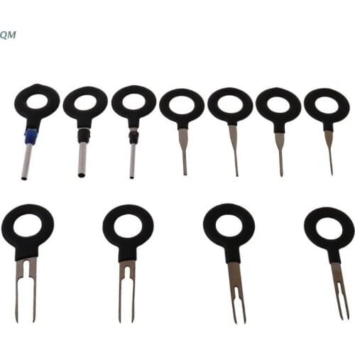 11 Pcs Car Terminal Removal Tool Kit Wiring Connector Pin Release Extractor 13MF