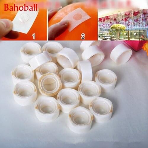 2000 points Balloon attachment glue dot attach balloons to ceiling or wall ballon stickers Birthday party wedding dress wholesal