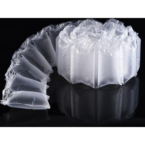 2019 Hot Sell Air Pillow Plastic Roll packaging Bag Film Air Cushion Film 20um HS102B