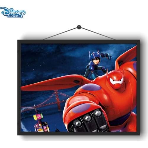 Disney 5D DIY Diamond Painting Super Marine Robot Big White Full Diamond Embroidery Handmade Custom Kit Home Decoration