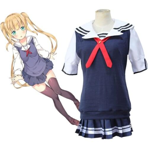 Anime Saenai Heroine No Sodate-kata Kasumigaoka Utaha Eriri Spencer Sawamura Cosplay Costume Full Set School Uniforms