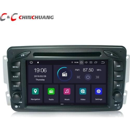 Android 9.0 Car DVD Player for Mercedes Benz M ML W163 CLK W209 W203 W208 W463 Vaneo Viano Vito W639 Radio RDS GPS Navi DVR Wifi