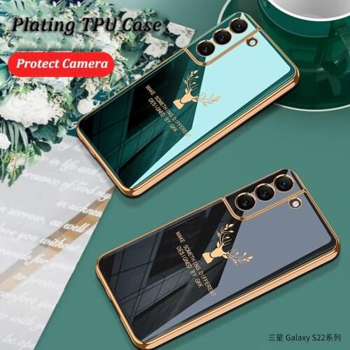 For Samsung Galaxy S10 5G X e Plus M10 M20 M30 A30 A50 M30 A70 A10 A20 A40 Shield Silicone Cover Anti-fall Case TPU Soft Shell