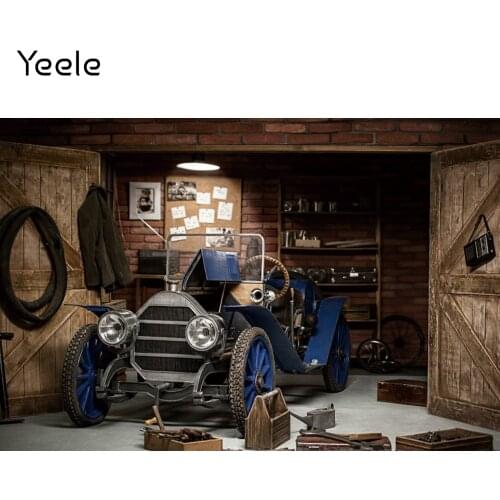 Yeele Autumn Farm Barn Pumpkin Hay Tractor Baby Birthday Backdrop Photography Photographic Background Photophone Photo Studio