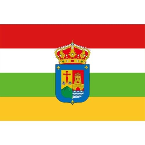 KAFNIK,Spain Spanish La Rioja Flag 3X5FT 150X90CM 14*21cm 60*90cm 192*288cm Custome Banner