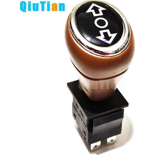 Forward stop backward gear arrow brown coffee color Switch Of Childrens Electric Vehicle Carriage DPR switch Push Handle