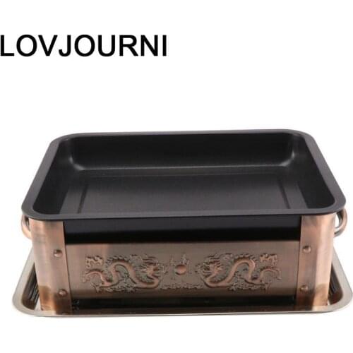 Mangal Izgara Garden Gril Portable Bbq Smoker Barbacoa Churrasqueira Commercial Grill Parrilla Seafood Fish Barbecue Plate