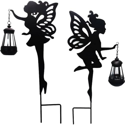 Solar Garden Light Walkway Backyard Patio Ground Landscape Led Fairy Lantern