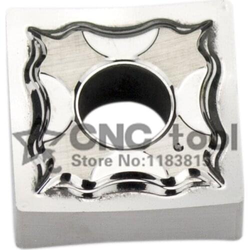 10pcs SNMG120404 HA H01 Aluminum Turning Inserts Carbide Blade SNMG 120408 cnc Lathe Cutter Tool Aluminum Copper Wood