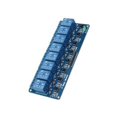 12V 8 Channel Relay Module with Optocoupler for Arduino 2560 1280 ARM PIC AVR
