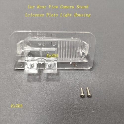 EzZHA Car Rear View Camera Bracket License Plate Lights Housing For Benz B R Class W246 B180 B200 B220 B250 R350 R500 ML350