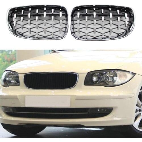 2Pcs Car Grille Meteor Type Modified Parts Car Accessories Front Bumper Kidney Grille 51137322210 51137166439 51137166440 for BM