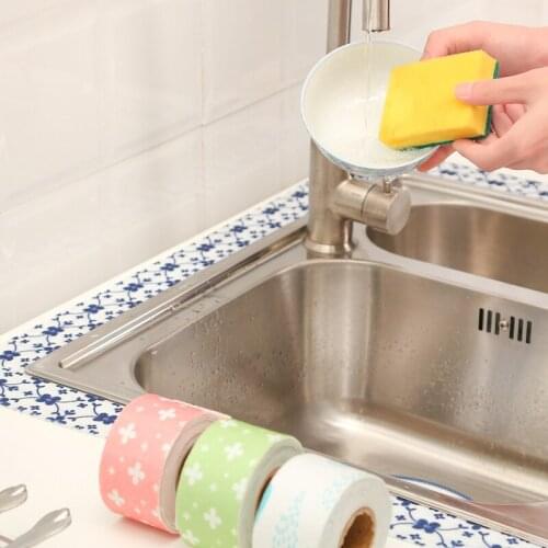 Kitchen self-adhesive electrostatic wall stickers sink stickers toilet waterproof stickers bathroom vanity stickers