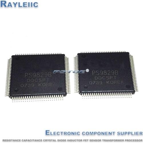 Non-counterfeit.2PCS~10PCS PS9829B QFP-100 PS9829 9829 QFP100 Digital power amplifier circuit IC New and original