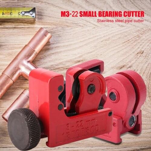 New Tube Cutter Mini Cutting Tool Pipe Cutter For 3-22mm Copper Brass Aluminium Plastic Tube Shear Plumbing Tool
