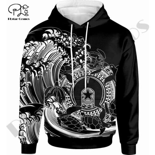 PLstar Cosmos 3DPrint Newest Tribal Aboriginal Wave Art Islands Unique Harajuku Streetwear Unisex Hoodie/Sweatshirt/Zip Style-2