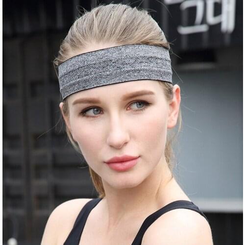 Women Sweat Band Headband Elastic Running Fitness Sweat Band Headband Hair Bands Sports Equipment for Men Dropshipping